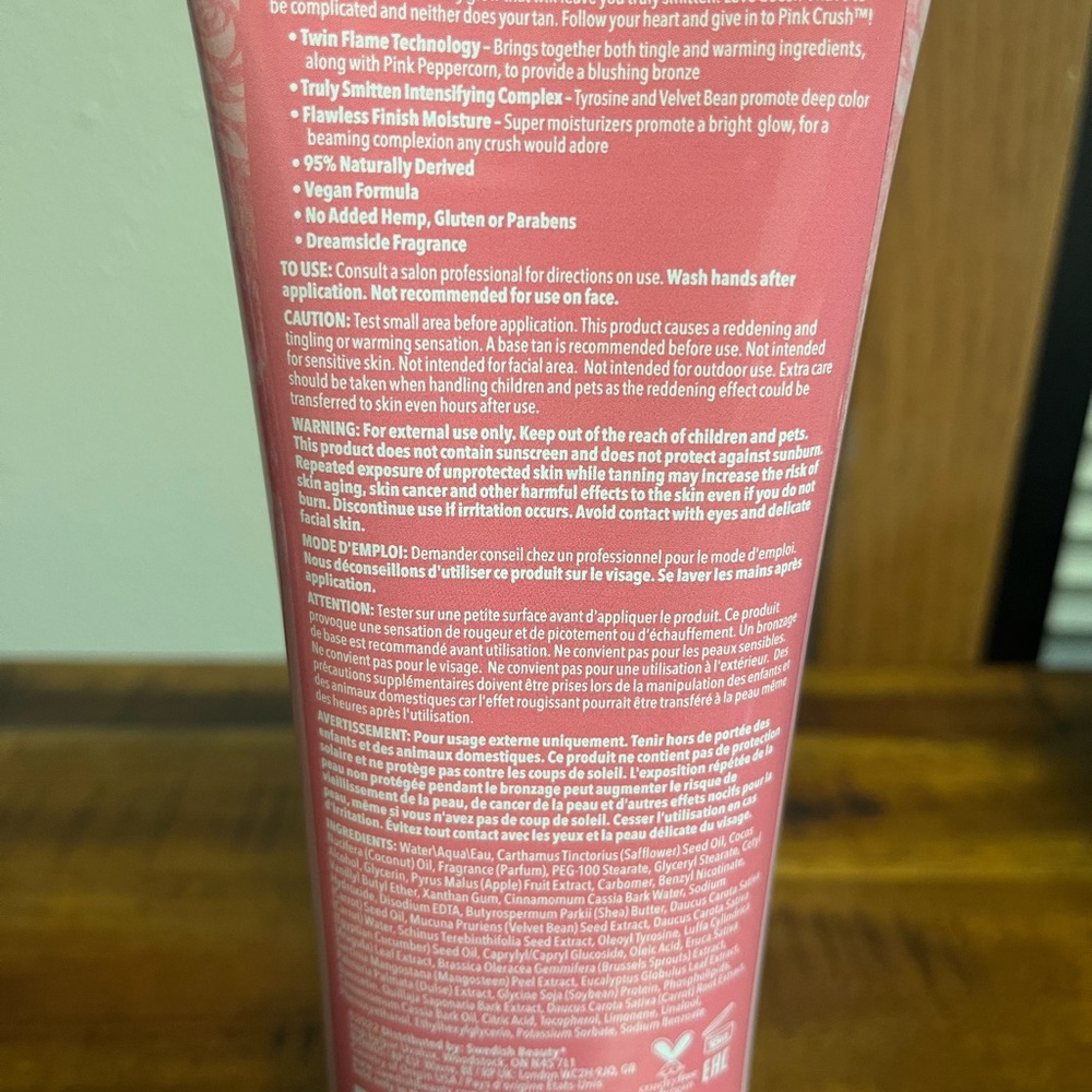Pink Radiance Suncare Tanning Lotion - Picture 2 of 3